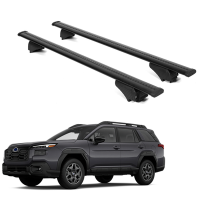 #ad Erkul Roof Rack Crossbars with Extended Bar Design for Subaru Outback 2026 Black $143.10
