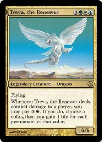 TREVA, THE RENEWER Phyrexia vs the Coalition MTG Magic Cards