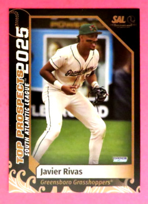 2025 Choice, SAL T/P, Greensboro Grasshoppers - JAVIER RIVAS - Venezuela