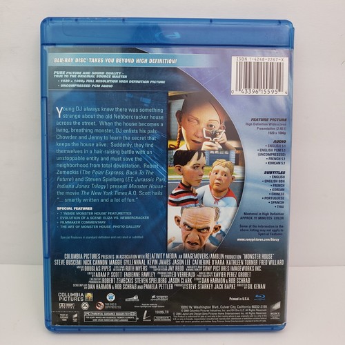 Monster House Blu-Ray Disc Movie - Picture 3 of 3