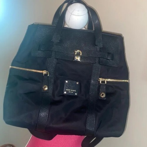 henri bendel leather backpack