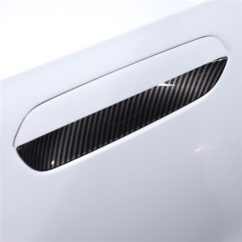 Cubierta de tazón de manija de puerta exterior de fibra de carbono 4 piezas para BMW X3 2025 2026 2027 - Imagen 5 de 11