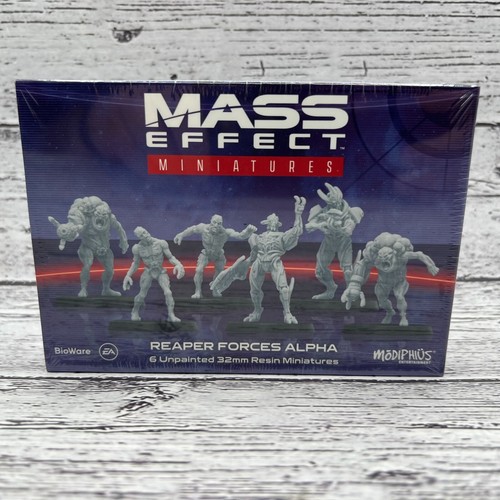 Mass Effect Resin Miniatures 32mm Reaper Forces Alpha 2024 Bioware EA Modiphius