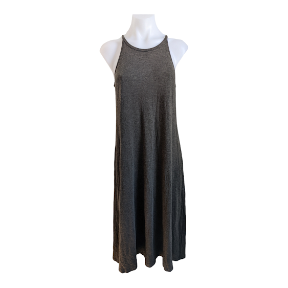 maxi wrap front knit dress xxl black Knit Drape Maxi Dress