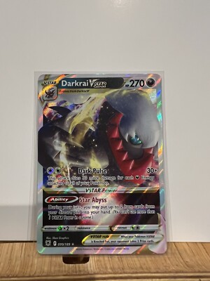 darkrai vstar pokemon card value CGC Graded 9 Darkrai VSTAR 099/189 Astral Radiance Pokemon Card
