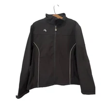 Wyoming Traders Cheyenne Soft Shell Jacket Womens XXL Black Zip Up Ranch NEW