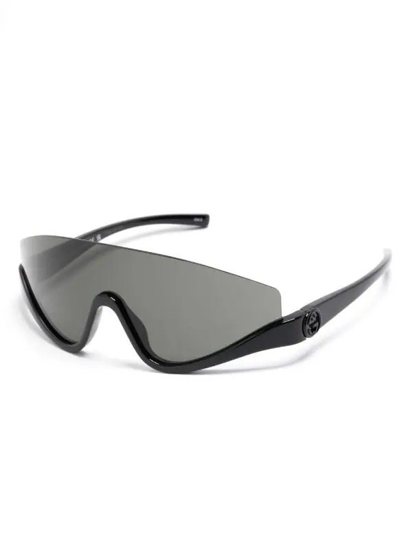 New GUCCI GG1650S 001 Shiny Black/Grey 99-1-110 Sunglasses  display picture 1