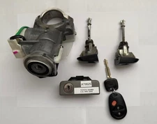 OEM 04-10 Toyota Sienna 3.3L Ignition Switch Cylinder Door Lock Key Glove Box