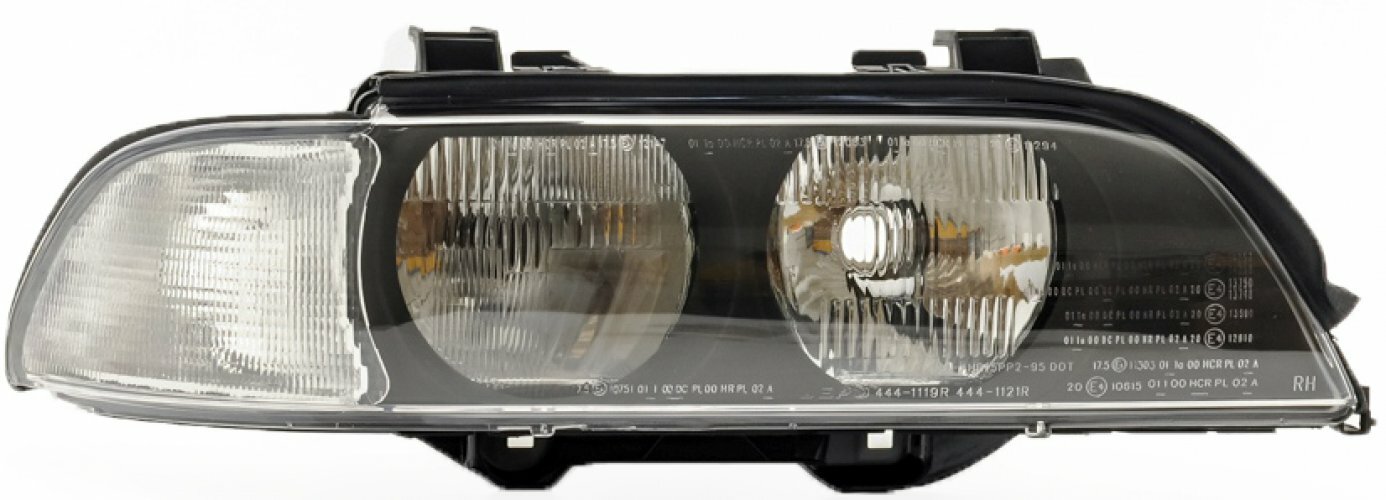 Phare avant droit BMW Série 5 E39 finition chrome premium 1996-2001