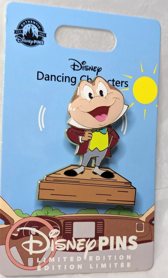 Disney Pin 156868 Mr Toad Adventures Of Ichabod & Mr Toad Dancing Characters LE Foto 2 de 4