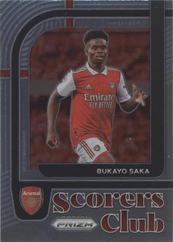 2021-22 Panini Chronicles Bukayo Saka Prizm #202 Premier League | eBay