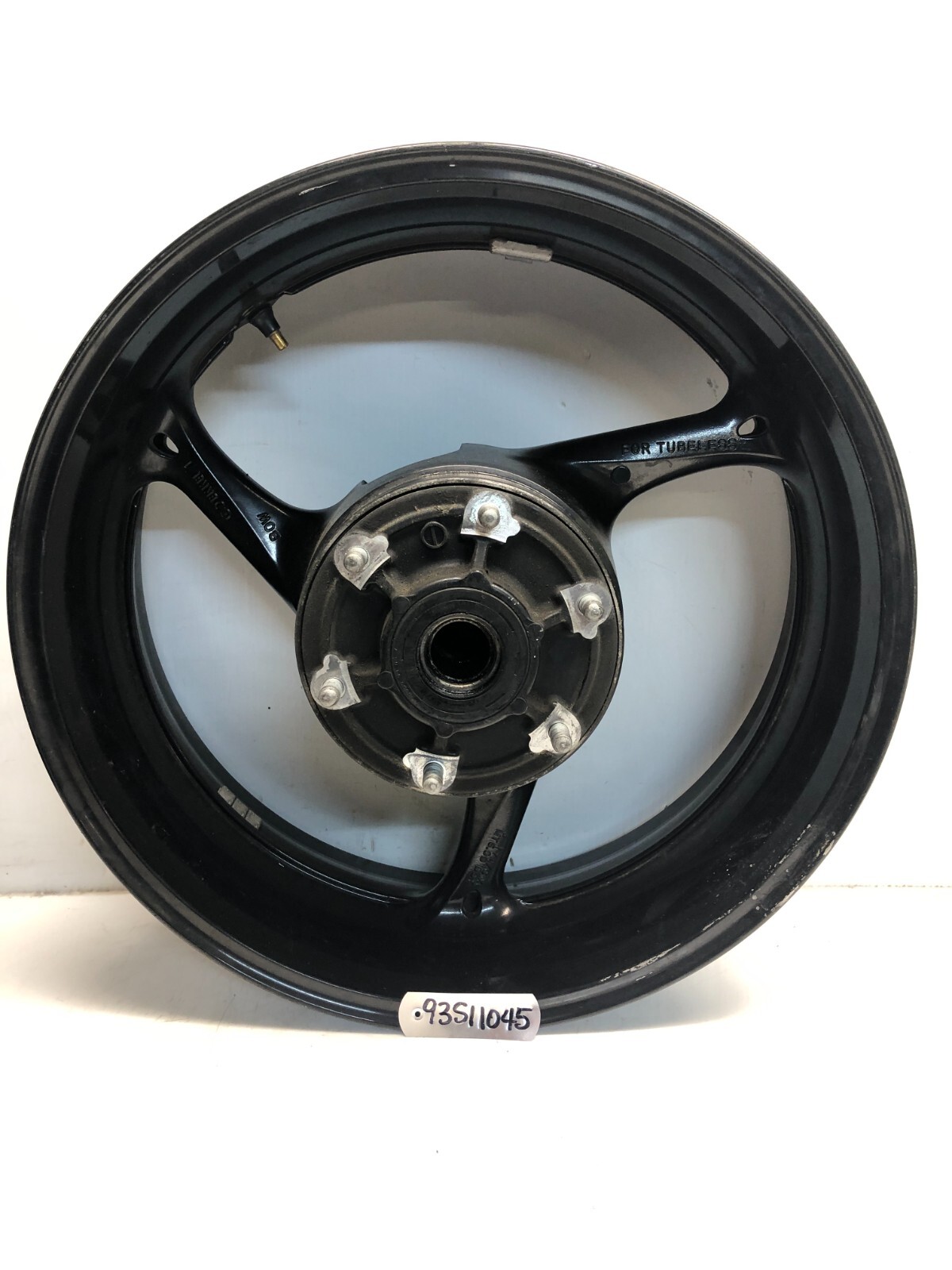 SUZUKI GSXR 1000 2009 - 2016 REAR WHEEL & DRIVE HUB OEM LOT93 93S11045 ...