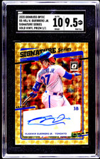 2020 DONRUSS OPTIC GOLD VINYL VLADIMIR GUERRERO JR. AUTO 1/1 SGC 9.5/10