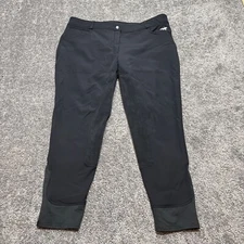 Piper By SmartPak Pants Womens 36R Black Horse Riding Breaches Equestrian Show