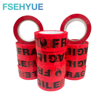 1-6-12-18-24-36-72Roll Fragile Handle With Care Carton Sealing Packing Tape2x110