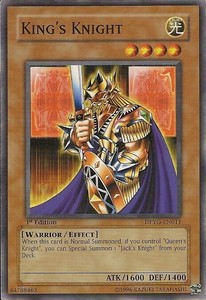 King's Knight - DPYG-EN011 - Common - Unlimited Edition x3 - Near Mint