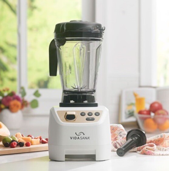 Licuadora Princess House High-Power Blender Vida Sana White New