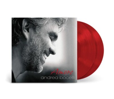 Andrea Bocelli | Amore | Limited Transparent Red Vinyl LP 2025 | Neu OVP