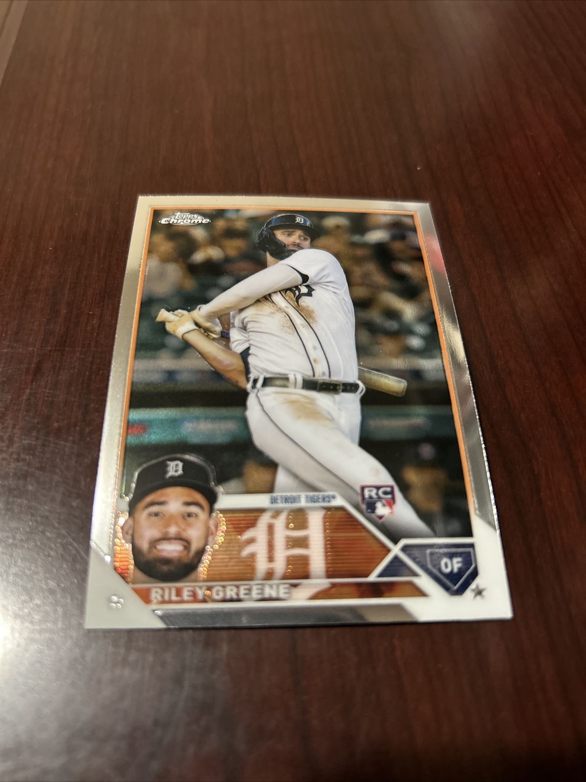 2023 TOPPS CHROME RC ROOKIE #182 RILEY GREENE TIGERS *Mint*