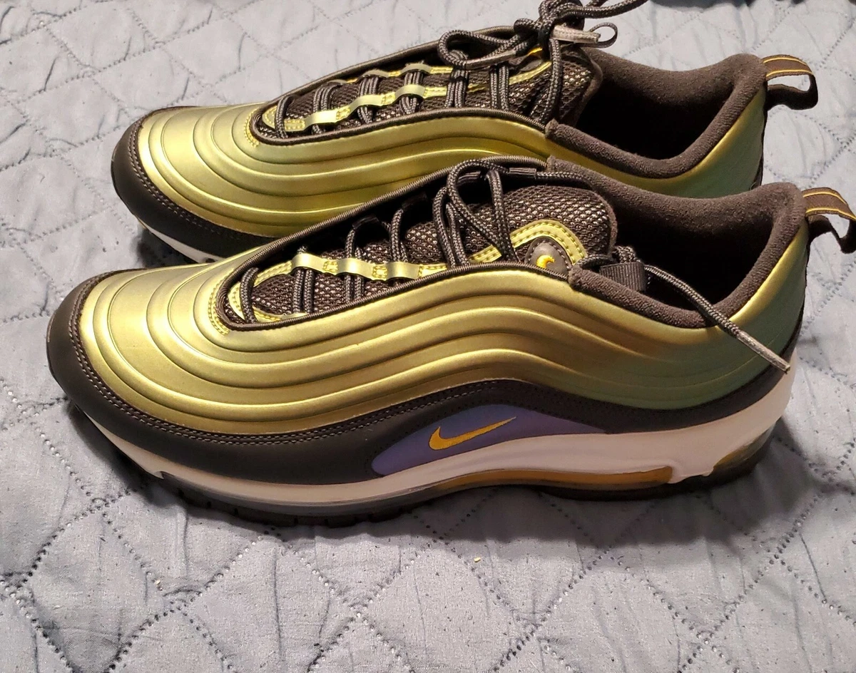 NIKE AIR MAX 97 10.5 LX METAL ANTHRACITE AMARILLO RUNNING | eBay