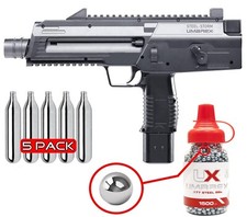 Umarex Steel Storm Air Pistol .177 Cal, BB Jug & CO2 Bundle (2252155)