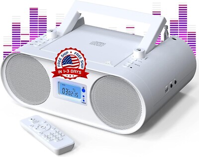 Repreductor De CD Con Radio AM Y FM Para Escuchar Musica Y Programas De Deportes