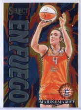 2024 Panini Select WNBA En Fuego 9 Marina Mabrey Connecticut Sun