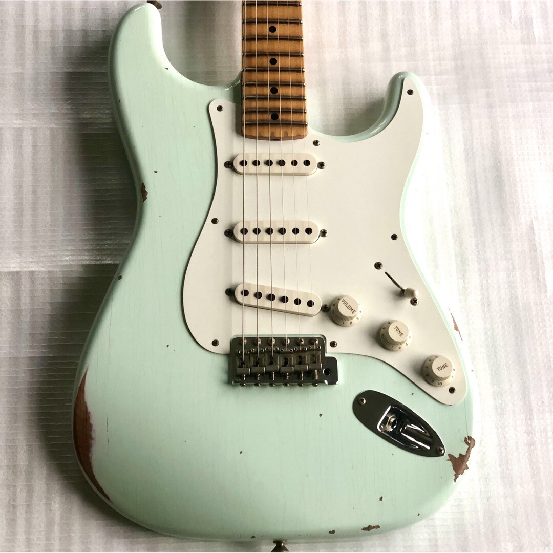 Swing Guitar テレキャスターRelic /Fender USA PU LEFTY! Vintage 1987 Fender '62 Custom Telecaster Double