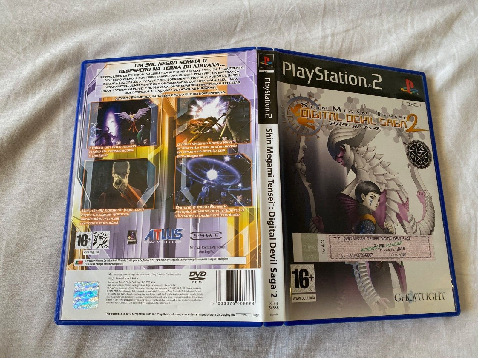 Shin Megami Tensei Digital Devil Saga 2 Sony Playstation 2 PS2 PAL UK PT CIB