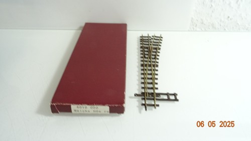 Bemo H0 H0e 4010 Weiche rechts siehe Foto in OVP CK8016