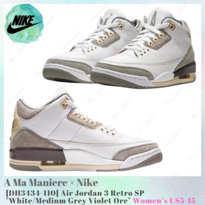 靴 A Ma Maniere x Nike Women's Air Jordan 3 Women's Air Jordan 3 SP 'A Ma Maniére' Release Date. Nike SNKRS