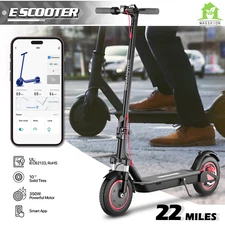 Folding Adult 35km Long Range Electric Scooter Urban Commuter 10" Pneumatic tire