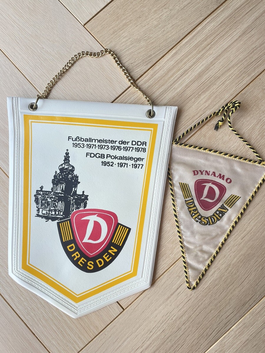 Dynamo Dresden fanion vintage football pennant banderin gagliardetto