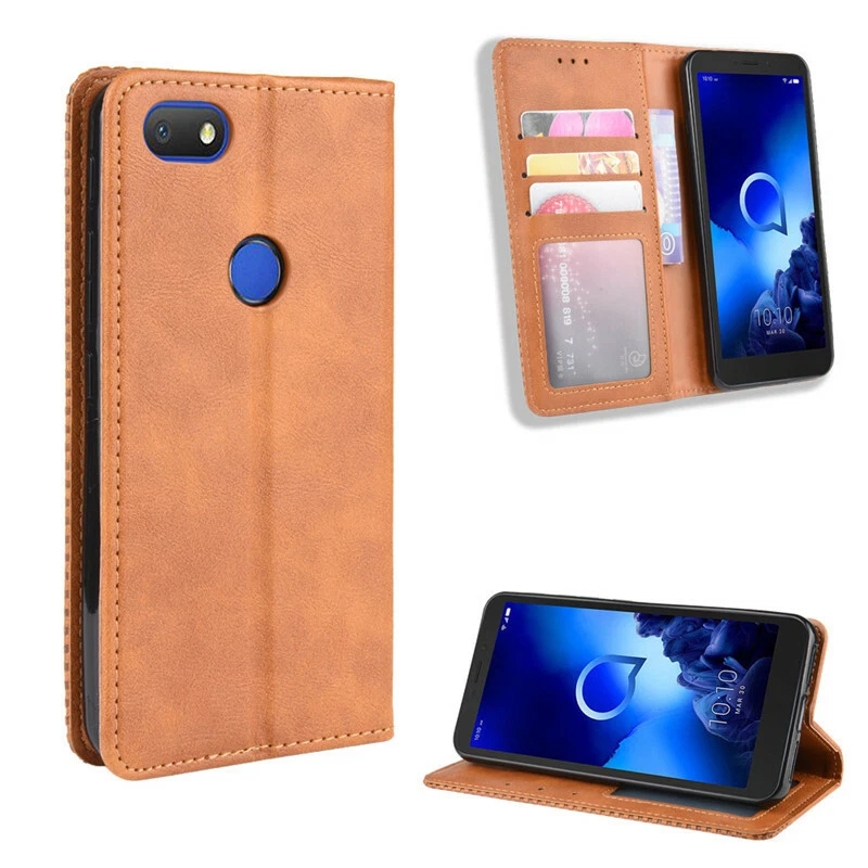 Для Alcatel 1с 3 X 3L 1L 1V бумажник карты чехол анти падения телефона защитный чехол новый - Изображение 4 из 4