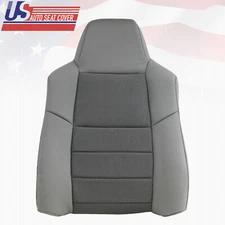 Fits 2003-2005 Ford F250 F350 Driver Top Cloth Seat Cover Med Flint Gray