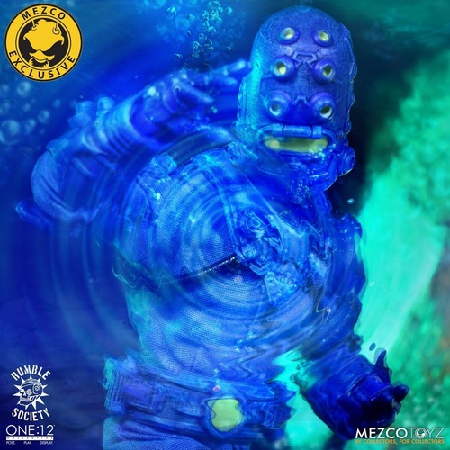 MEZCO One:12 RUMBLE SOCIETY BARON BENDS & AQUATICONS SWAG SET Size M Tee Shirt - Picture 15 of 24