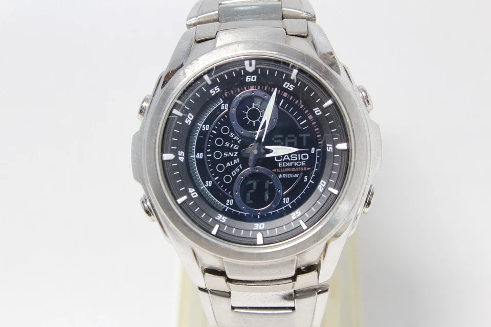 Reloj digital analógico CASIO EDIFICE EFA-116 vintage Foto 2 de 4