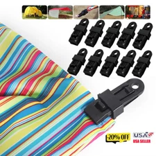 2023 30 PCS Plastic Clips Adjustable Heavy Duty Lock Grip for Tarp & Shade Cloth