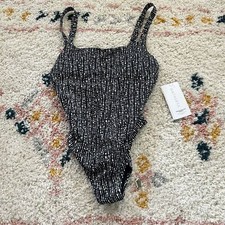 Athleta hermosa printed one piece swimsuit small new with tags
