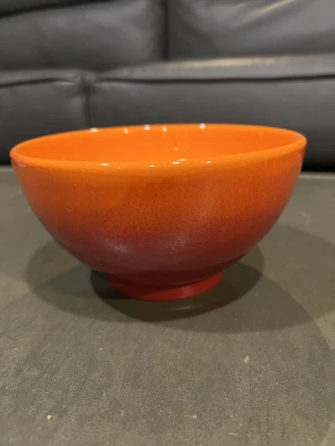 Vintage Waechtersbach Red 6" Soup/Cereal Bowls EUC Made in Germany