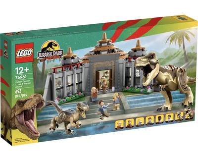 Lego 75961 Jurassic Park Visitor Center: T. rex  Raptor Attack preorder 6/1 ship