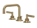 Rohl Graceline MB2009LMAG-2 Widespread Bathroom Sink Faucet Antique Gold Brass
