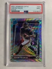 2021 Donruss Optic Justin Fields #D /299 Silver Wave Prizm RC #204 PSA 9 MINT