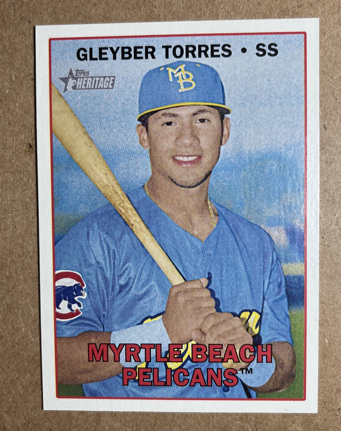 2016 Topps Heritage Minor League Edition Gleyber Torres #209