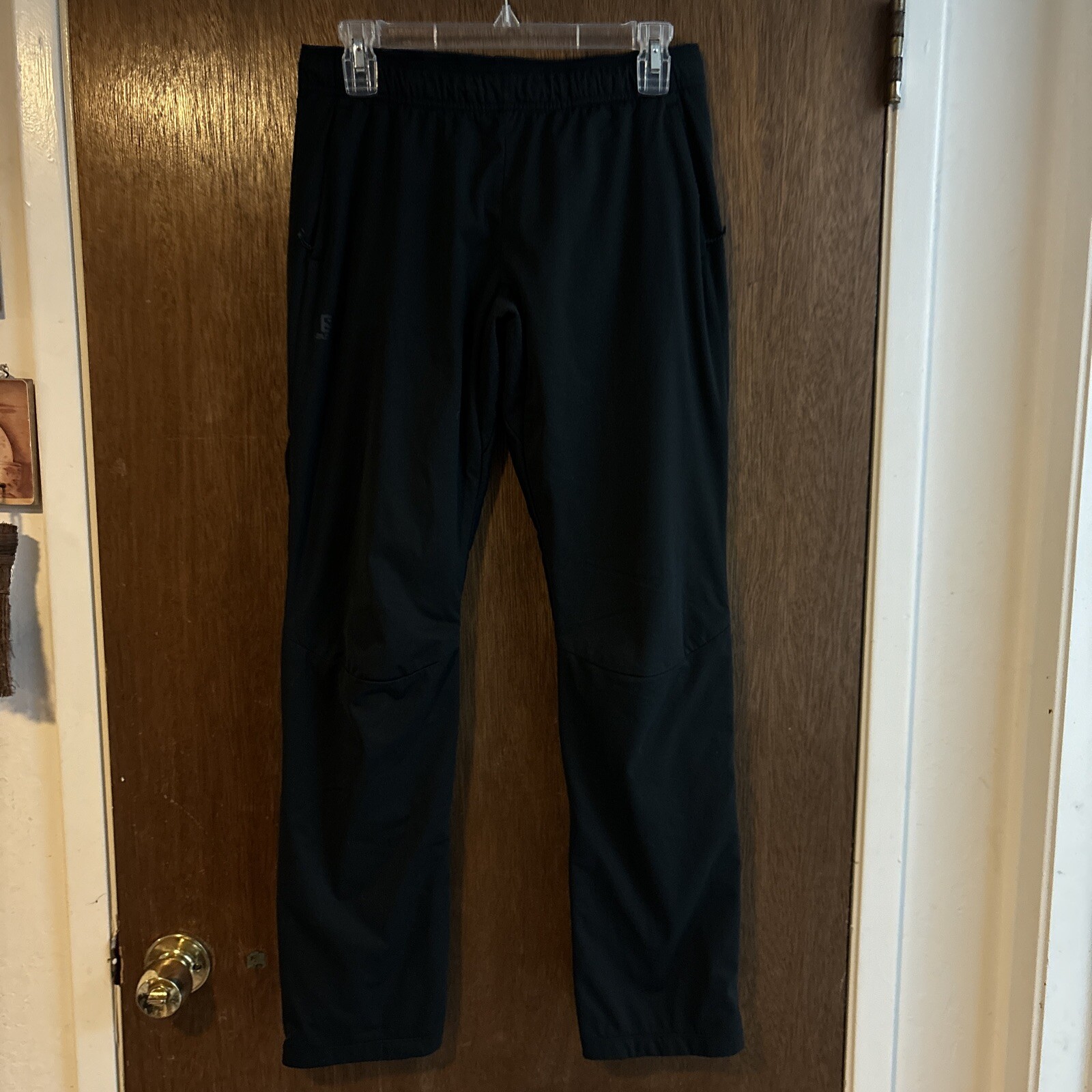 Salomon Pantalone Donna Agile Caldo Nero Piccolo Pile Foderato Antivento 130€