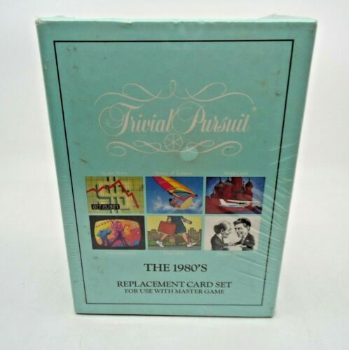 Jeu Trivial Pursuit Édition Genus Vintage 1980 - Complet, Marque Parker, Occasion