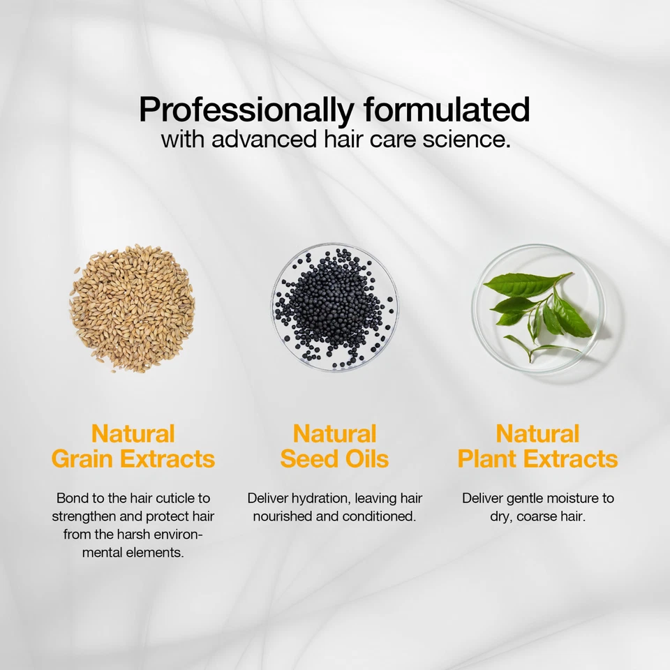 GK HAIR Moisturizing Shampoo and Conditioner Women Men Dry Damage Sulfate Free - Image 4 of 4