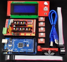 Kit stampante 3D RAMPS 1.4 + Mega 2560 + 5pz A4988 + LCD 2004 RepRap Prusa i3 HSG