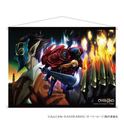 Overlord Ainz Ooal Gown & Momon B2 Tapestry Wall Scroll ebten Limited Bonus