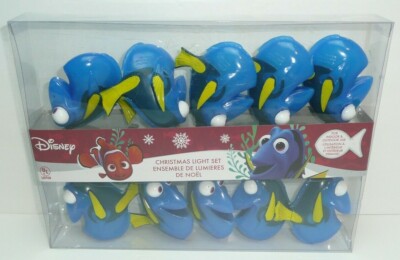 Finding Dory Light Set Holiday Indoor & Outdoor Disney Pixar Blue Fish Nemo 